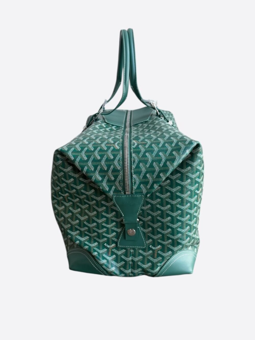 Goyard Green Bowling 55 Duffel Bag - Picture 4 of 7